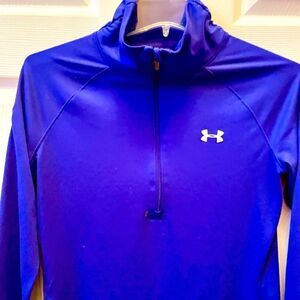 BLUE UNDER ARMOUR SEMI FITTED ALL SEASON GEAR SIZE MEDIUM